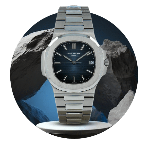 Patek Phillippe with Blue Dial - Image 9