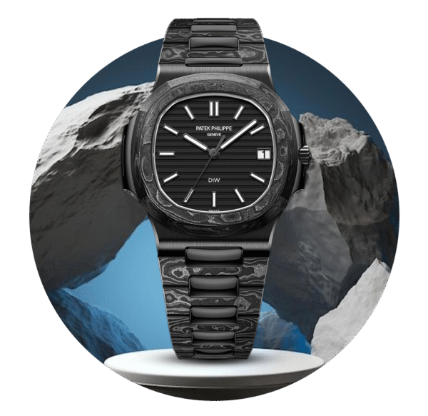 Patek Philipe Nautilus Black / Black Dial - Image 8