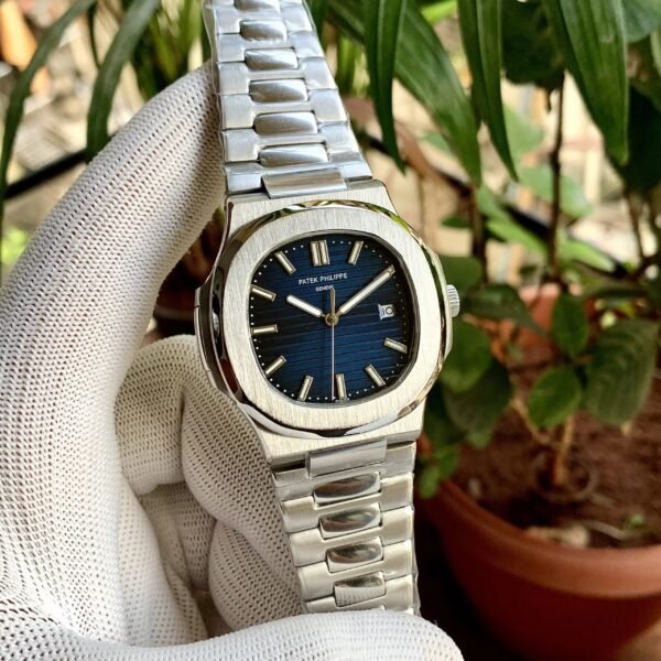 Patek Phillippe with Blue Dial - Image 6