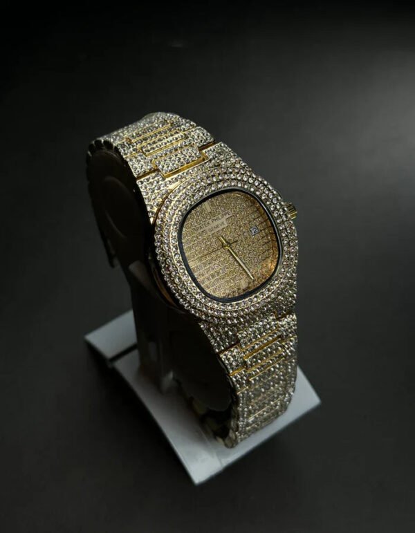 PATEKPHILLIPE Iced Out Watch - Image 8