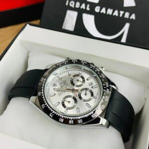 Daytona SilverNova Chronograph ( Rubber Strap )