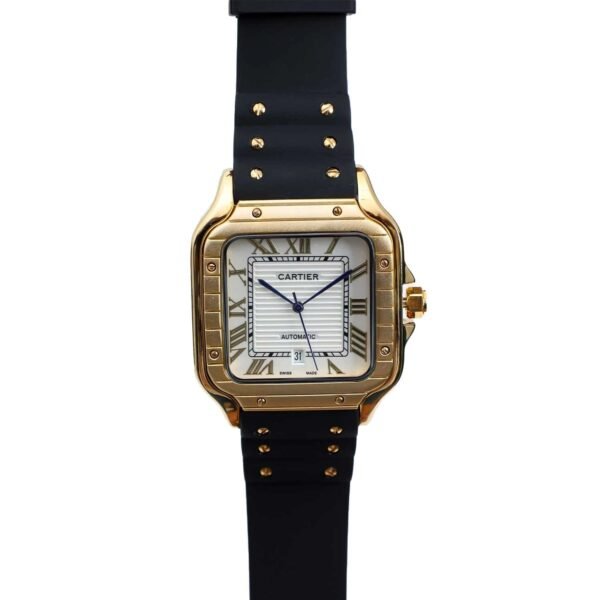 Santos de Cartier Gold watch - Image 3