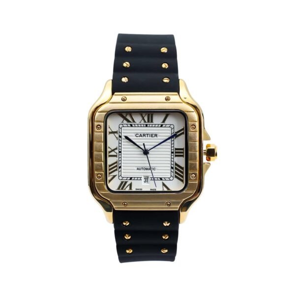 Santos de Cartier Gold watch - Image 2